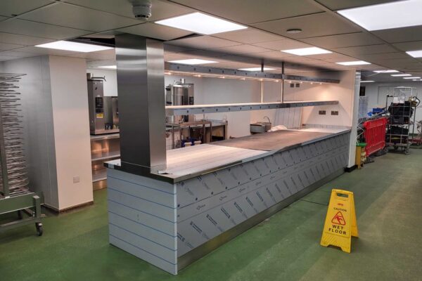 chefs heated gantry strip light